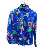 Royal Blue Women Shirt